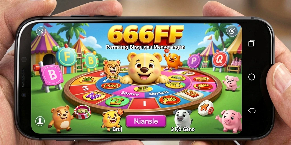 Screenshot terlihat gameplay Bingo yang seru dan interaktif.