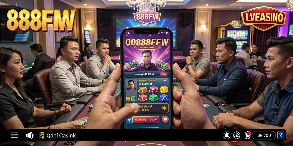 Tampilan gameplay Live Casino yang nyata dan interaktif.