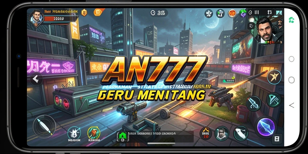 Tangkapan layar gameplay AN777 menunjukkan strategi epik yang menegangkan.