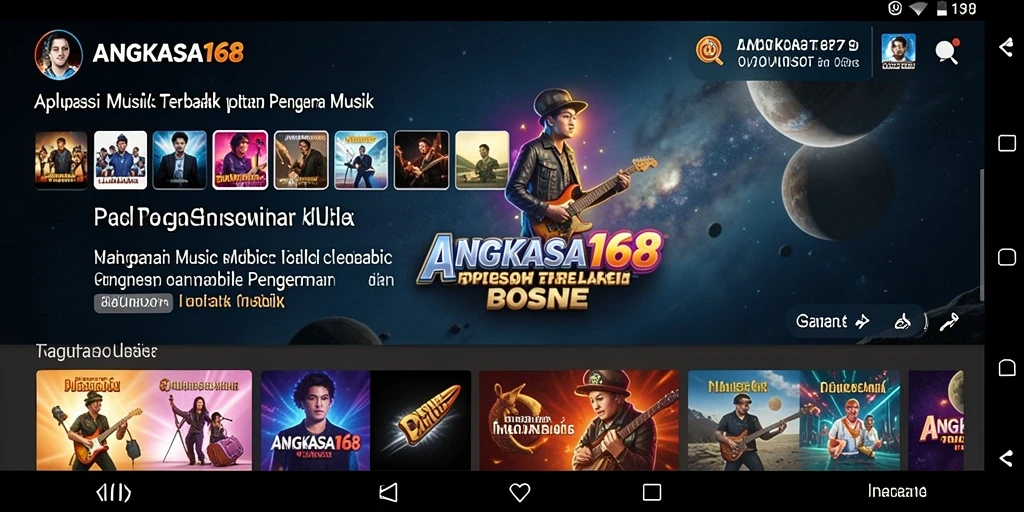 Tangkapan layar gameplay <strong>ANGKASA168</strong> yang menampilkan keseruan bermain musik.