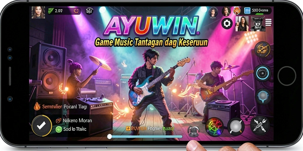 Tampilan gameplay AYUWIN yang seru dan interaktif.