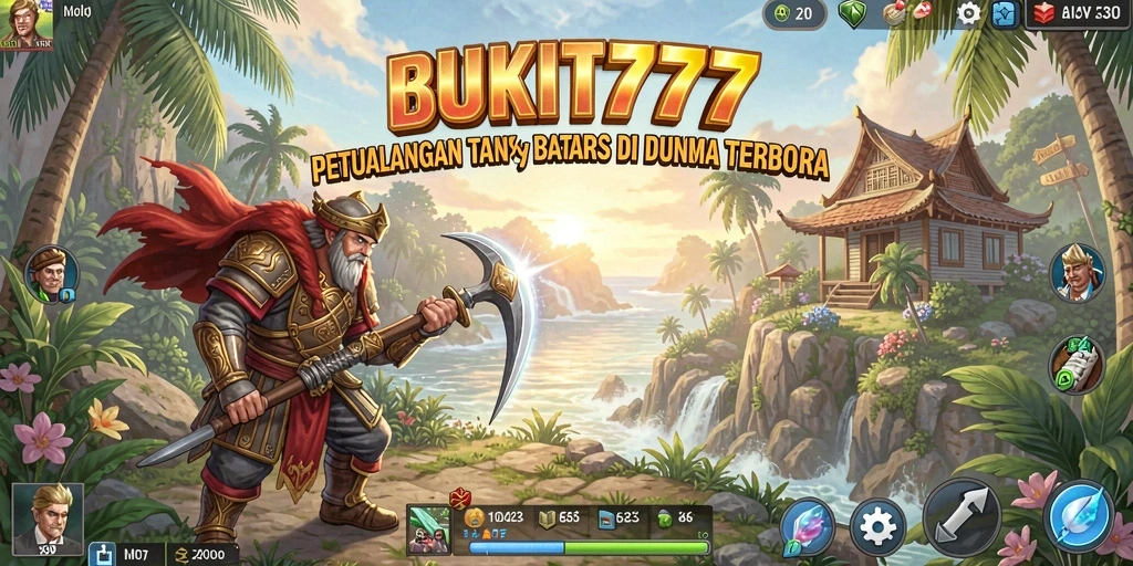 Tampilan gameplay BUKIT777 yang menampilkan petualangan seru di dunia terbuka.