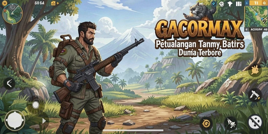 Gameplay Open World GACORMAX yang menakjubkan dan imersif.