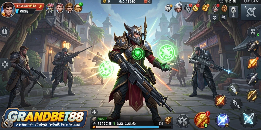 Tampilan gameplay menarik dari GRANDBET88 dengan strategi yang mendebarkan.