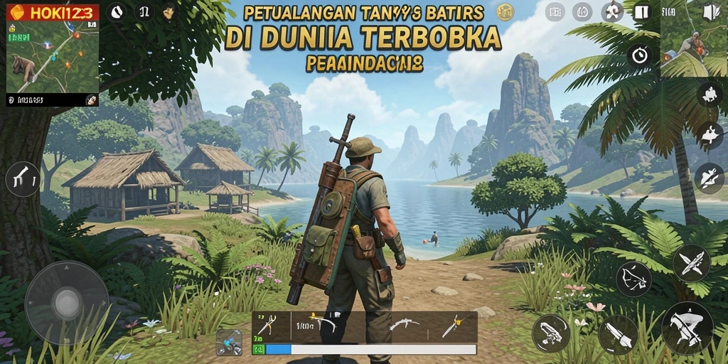 Gameplay HOKI123 yang menyajikan petualangan seru di dunia terbuka.