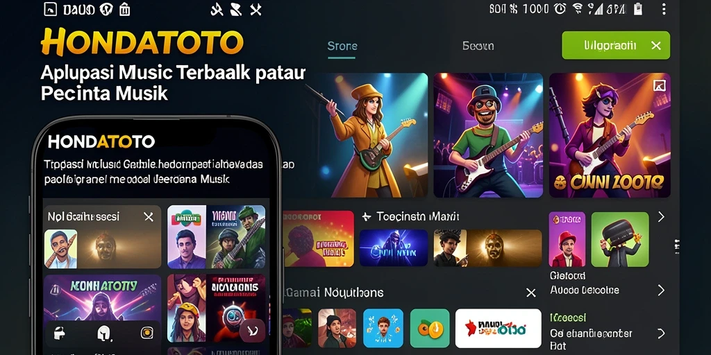 Tampilan menarik dari gameplay HONDATOTO yang interaktif.