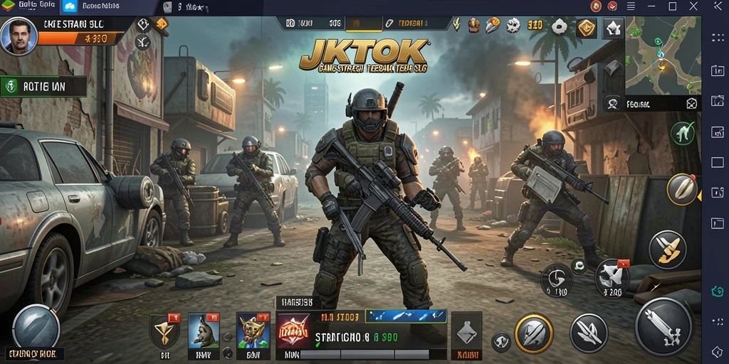 Tampilan gameplay SLG yang menarik dan penuh strategi.