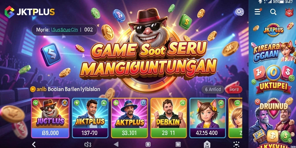 Tampilan gameplay menarik dari JKTPLUS yang menyajikan slot seru.