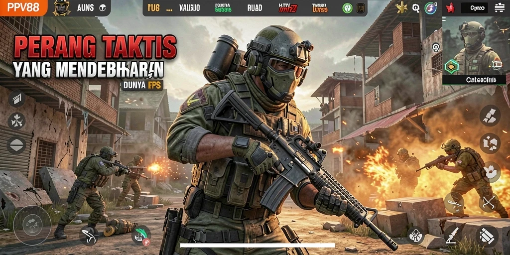 Tampilan gameplay PPV88 yang mendebarkan dan penuh aksi.