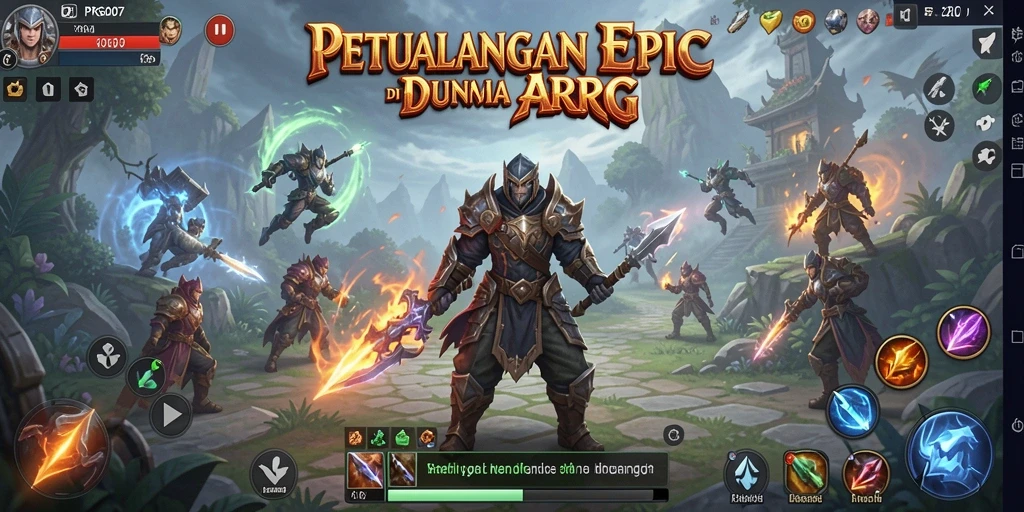 Gameplay seru dan dinamis di PRG007 dengan grafis menawan.