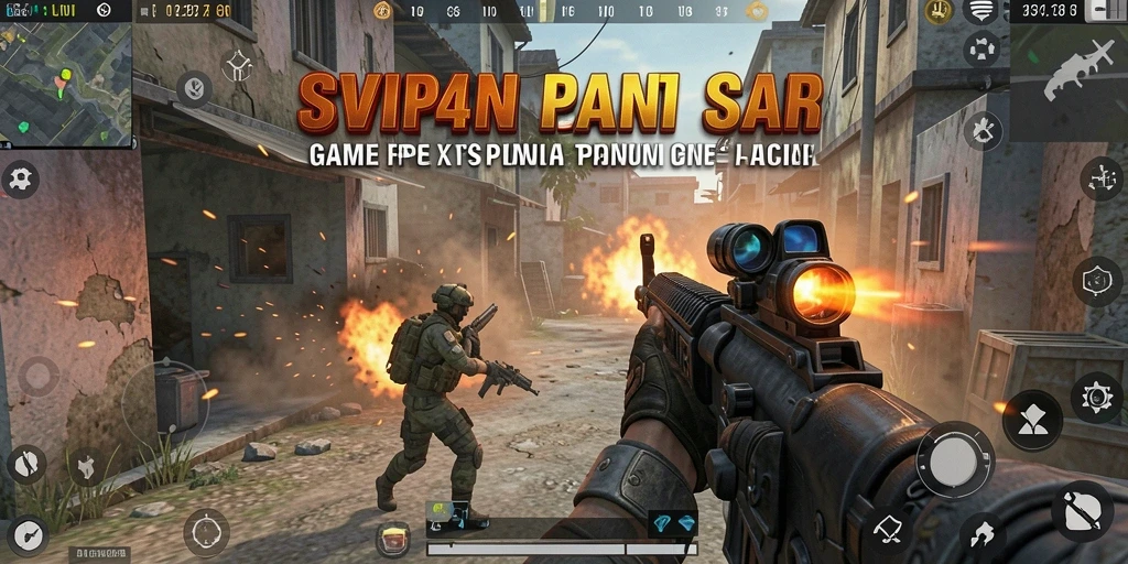 Screenshot gameplay SVIP4 dengan aksi seru dan grafis memukau.